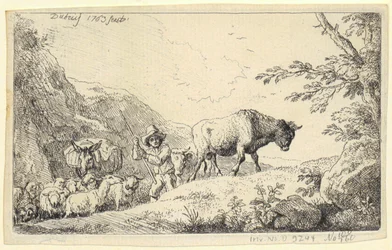Landscape with Saint Francis