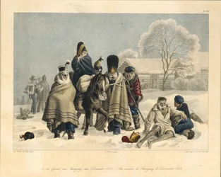 Near Smarhon on December 3, 1812