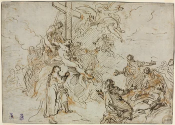 The Deposition (verso)