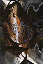Abstract Swirling Forms
