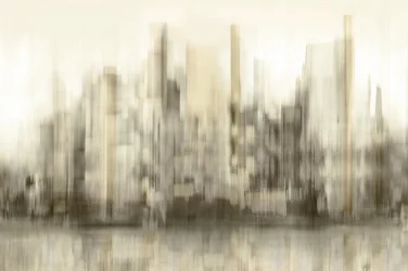 Blurred City Reflections