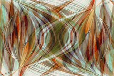 Earthy Flowing Abstract