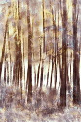 Ethereal Winter Forest