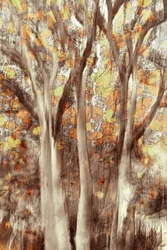 Golden Autumn Forest