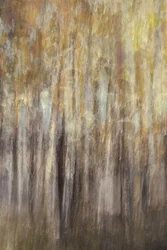 Golden Forest Abstract