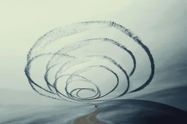 Spiral Smoke Landscape