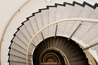 Winding Spiral Staircase