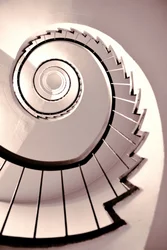 Winding Spiral Staircase