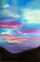 Dreamy Mountain Twilight