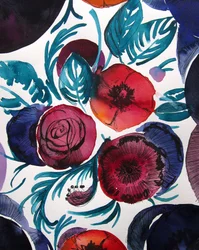 Vibrant Floral Watercolor