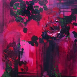 Vibrant Pink Roses