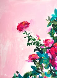 Vibrant Rose Garden