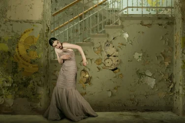 Elegant Woman Timeless Decay