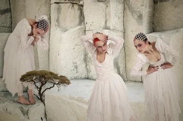 Ethereal Women in White