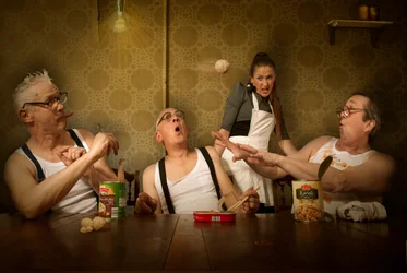 Family Dinner Chaos