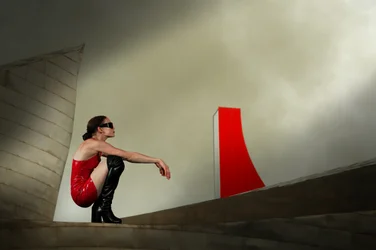 Modern Woman Red Dress
