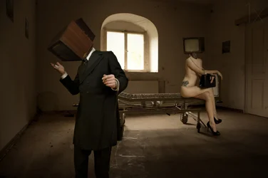 Surreal TV Heads