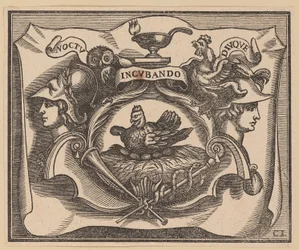 Vignette for the Title Page of C. Peregrino, Principes Hollandiae et Zelandiae