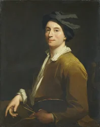 Portrait of a Painter, Probably a Self Portrait