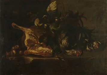 Still Life with Meat and Dead Birds