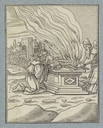 Pagan Sacrifice of King Ahaz