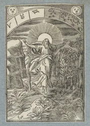Fourth Day of Creation: Creation of Sun, Moon, and Stars
