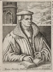 Portrait of Thomas Münzer, 1609