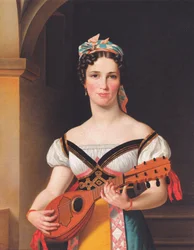 The German Singer Emilie Pohlmann as Preciosa