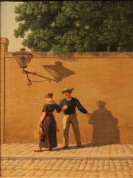 A Sailor Taking Leave of His Girl