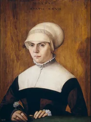 The Wife of Joerg Zoerer, at the Age of 28