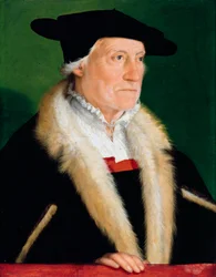 Portrait of the Cosmographer Sebastian Muenster