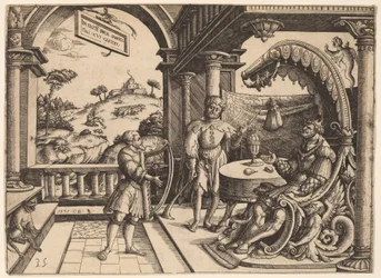 David Playing the Harp before Saul