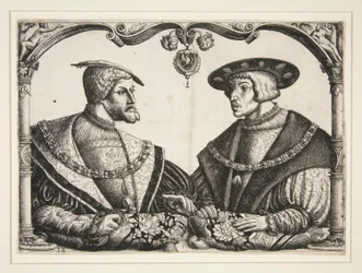 Emperors Charles V and Ferdinand I