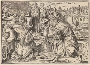 Christ Tells His Disciples of the Last Judgment