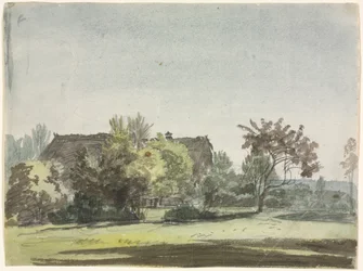 Farmhouse behind Trees (c. 1790)