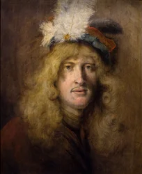 Young Man with Feathered Beret