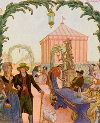 Feast Garden in Front of Nuremberg