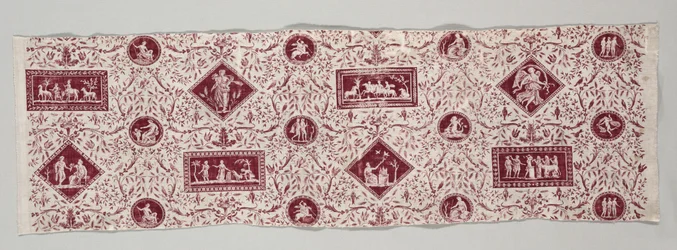 Strip of Copperplate Printed Cotton