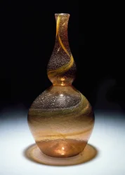 Clutha glass vase