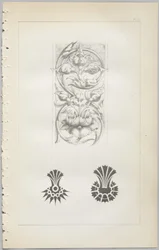 The art of decorative design: with an appendix, giving the hours of the day at which flowers open, published by Day & Son, London, 1862