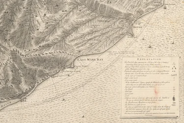 A New Philosophico Chorographical Chart of East-Kent