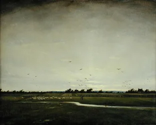 An English Landscape, Romney Marsh