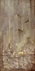 New York by Night, c.1922