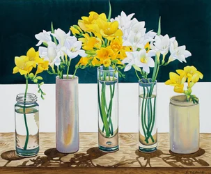 Still Life Freesias