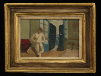 Boy in Bedroom, c.1920