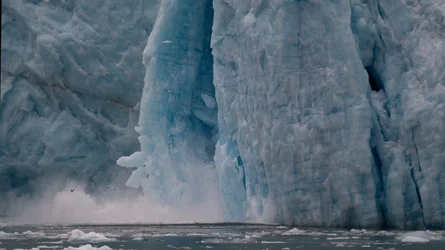 Powerful Glacier Calving