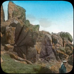 Ladies Wishing Chair, Logan Rock, near Treen, Cornwall