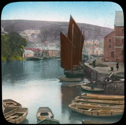 Looe, from the quay, Cornwall