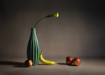Moody Green Still Life