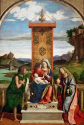 The Madonna and Child with Sts John the Baptist and Mary Magdalen